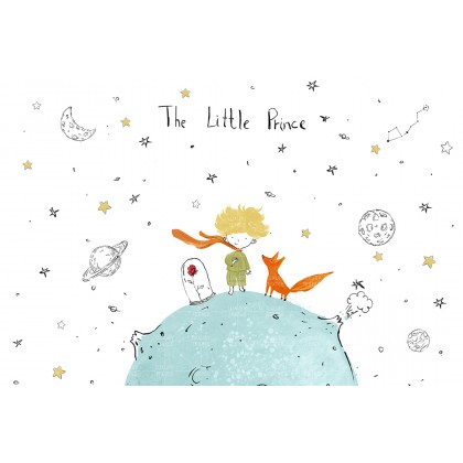 Безшовні дитячі фотошпалери The little prince