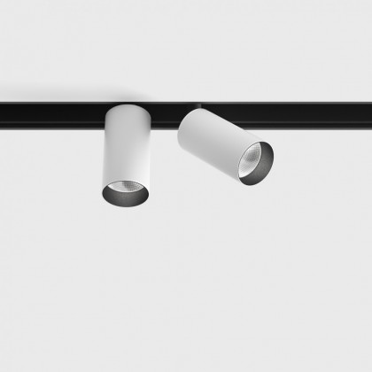 Светильник прожекторного типа IN_LINE TUB S A 60 X2, D30mm, H60mm, LED 2х7W, 3000К, белый (06.2301.14.930.WH)
