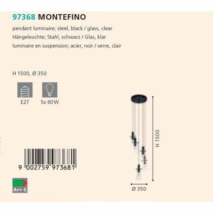 Люстра Eglo MONTEFINO 97368