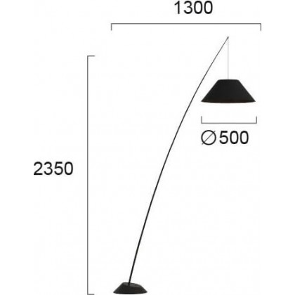 Торшер Viokef ROD 4221000