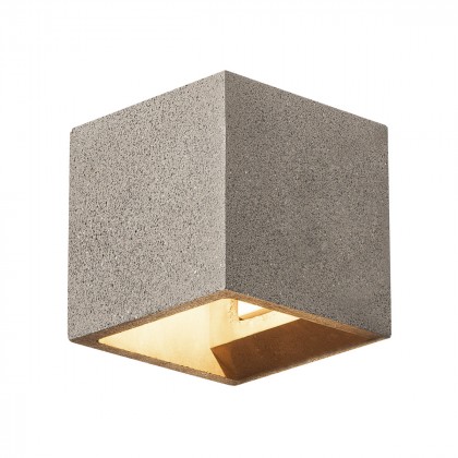 Светильник настенный SOLID CUBE, черный песчанник